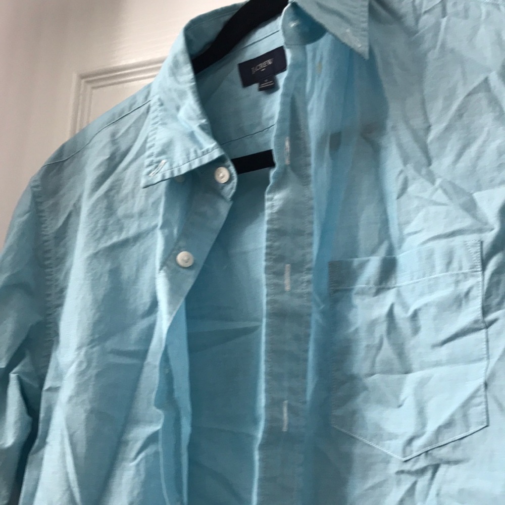 J Crew Green Button Down - Picture 3 of 3